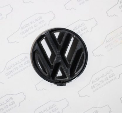 VW Polo/2 "VW" Emblem Schwarz 867853601A – Bild 2