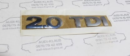 VW/Passat/3BG/Sharan/1/Caddy/2 Emblem "2.0 TDI" NEU 3B0853675AQ