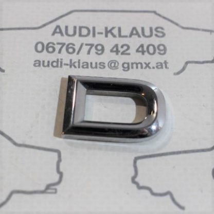 Audi Schriftzug "D" 3 cm