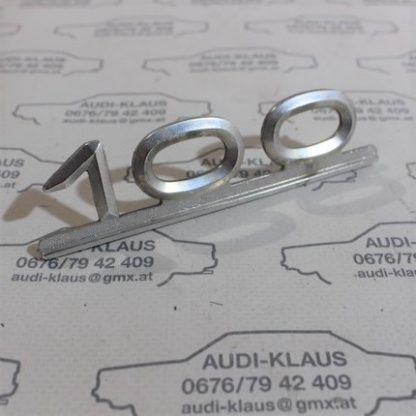 Audi 100/C1 Emblem "100" Chrom 803853741