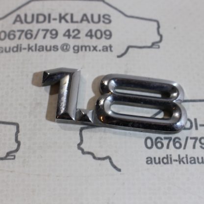 Audi Schriftzug "1,8" ca. 5cm