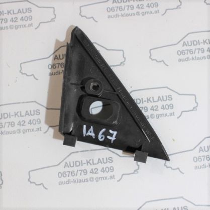 Audi 80/90/4000 Typ 81/85 Abdeckung Außenspiegel links manuell Negro  811857505B - Audi-Klaus