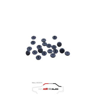 Vw Caddy/2 Knöpfe für Sicherheitsgurt-Set NOS 321898847A/01C