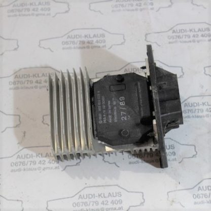 Audi 80/90/Coupé/B3/B4/100/200/C3/C4/V8/D11 Gebläsevorwiderstand 893820523B