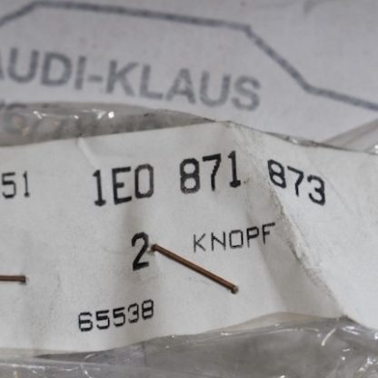 VW Golf Cabrio 3/4 Knopf Neu 1E0871873 – Bild 2