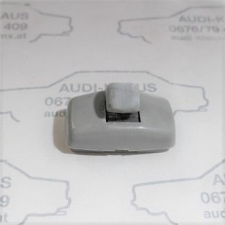 Audi 80/90/Typ 89 Sonnenblendenhalter ohne Blende grau 443857562A - Audi- Klaus