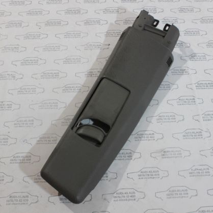 Audi 100/A6/S4/S6/C4 B-Säulenverkleidung grau mit Innenraumüberwachung links 4A0867239B/4A0867293A