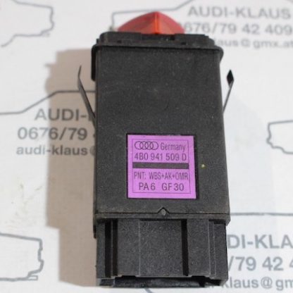 Audi A6/4B/C5 Schalter Warnblinkanlage mit Relais 4B0941509D – Bild 2