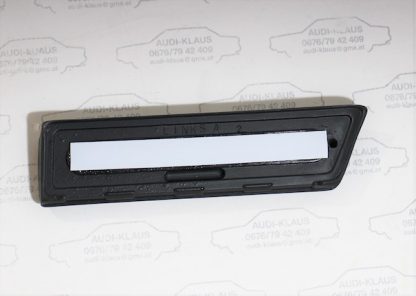Audi 200/Typ 43/C2 Kotflügel Zierleiste Schwarz Chrom Links NEU 437853973 – Bild 2