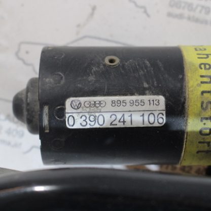 Audi Coupé/Cabrio Typ 89/S2 Scheibenwischergestänge mit Motor 895955113 – Bild 4