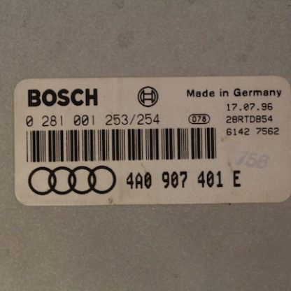 Audi A6/C4 2,5 TDI Motorsteuergerät 4A0907401E/0281001253/254 – Bild 3