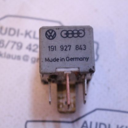 VW Golf/Jetta/1/2/Audi A4/B5 Relais 78 Kraftstoffpumpe 191927843 – Bild 2