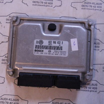 VW Bora 2,8l Motorsteuergerät 022906032B/0261206239