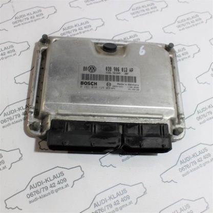 VW Golf 4/Bora 1,9 TDI Motorsteuergerät 038906012AP/0281010126
