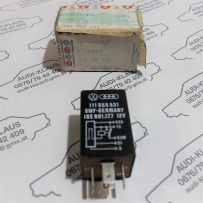 VW Golf/Scirocco/Karmann Ghia/Bus Relais/Steuergerät  Wisch-Waschanlage NEU (NOS) 111955531 – Bild 2
