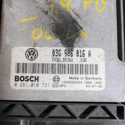 VW/Audi Motorsteuergerät 03G906016A – Bild 2