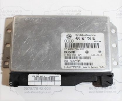 Audi A6/C5 Getriebesteuergerät 4B0927156BL – Bild 2