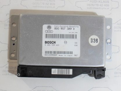 Audi A4/B5/VW Passat/B5 Fahr-Dynamik-Regelung Steuergerät 8D0907389D/0265109463