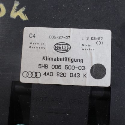 Audi 100/A6/S6/S4/C4 Klimabedienteil 4A0820043K – Bild 2