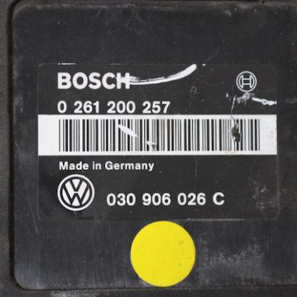VW Golf 3/Vento 1,4l 60PS Motorsteuergerät 0261200257/030906026C – Bild 3