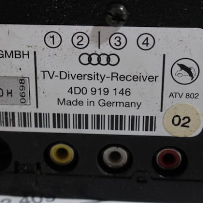 Audi A4/B5/S4/A8/D2 TV-Diversity-Receiver 4D0919146 – Bild 2