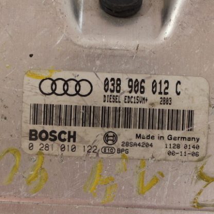 Audi A3/8L 1,9 TDI AHL Motorsteuergerät 038906012C/0281010122 – Bild 2