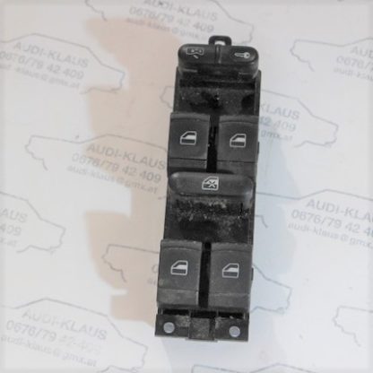 VW Golf 4/Bora/Passat/3B/3BG/Seat/Leon/1/2/Toledo 2/3 Schalter elektrische Fensterheber links 1J4959857D