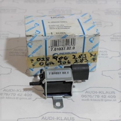 VW Golf 4/Bora 1,9 TDi/Audi A3/8L/Seat Alhambra/1/Ibiza 3/Leon/1/Toledo/2 Ladedruckregelventil Pierburg Neu 028906283N