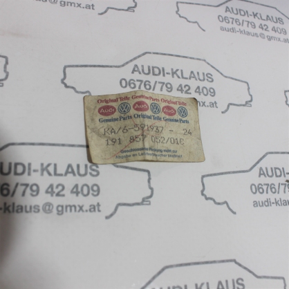 VW Golf/Jetta/2 Abdeckung Armaturenbrett Schwarz NEU 191857052 – Bild 3