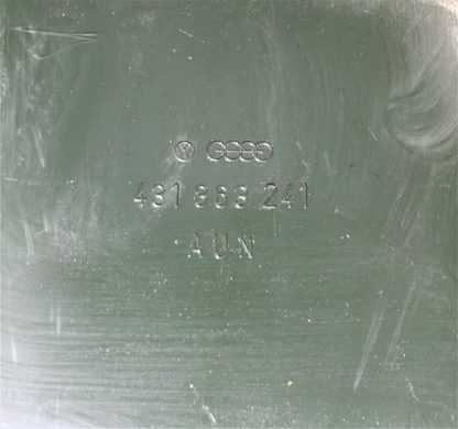 Audi 100/200 Typ 43 Mittelkonsole Grün 431863241 – Bild 6