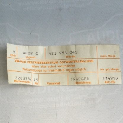 Vw K70 Blinkergehäuse NEU Nachbau 481953045 – Bild 3