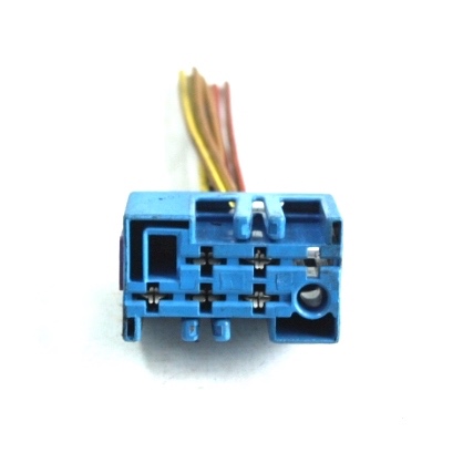 Audi 80/90/Coupé/Cabrio/100/200/A6/S4/S6 Steckergehäuse blau 893971972