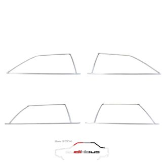 Audi 80/90 Typ 81/85 Fensterschaftleisten außen Chrom
