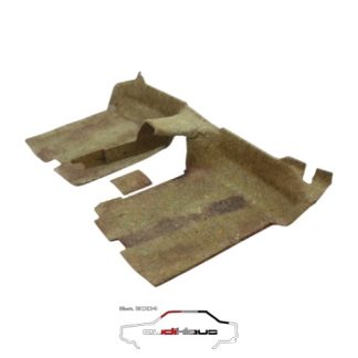 Audi 80/90/B3/B4 Dämmmatte Innenraum hinten