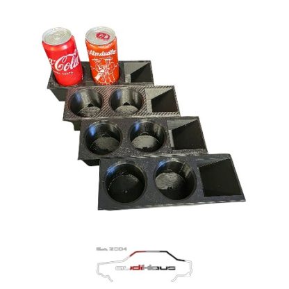 Audi 80/90/B3/Cabrio/Coupe/Typ 89 Getränkehalter Mittelkonsole 61mm – Bild 3