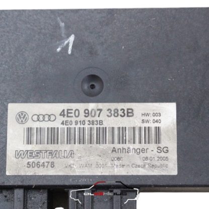 Audi A8/S8/D3/4E Steuergerät Anhängererkennung 4E0907383B – Bild 2