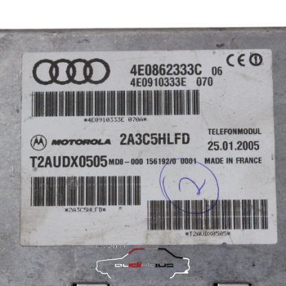 Audi A8/S8/D3/4E/A6/4F/Q7/4L Steuergerät Modul Telefon 4E0862333C – Bild 2