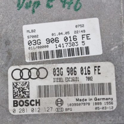 Vw/Audi Motorsteuergerät 03G906016FE – Bild 2