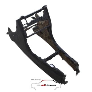Audi 90/Coupé/Typ 85 Mittelkonsole schwarz mit Stoff 857863243E/857863241