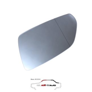 Vw Polo/9N3/6R Spiegelglas NOS 6Q0857521F