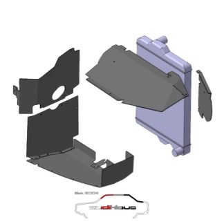 Vw Passat/32B Kühlerpappen Set NEU Nachfertigung
