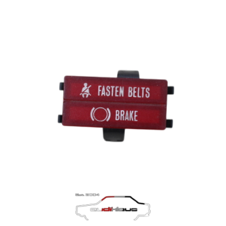 Vw Golf/Jetta/1 Kontrollleuchte US Fasten Belts/Brake 171919232H