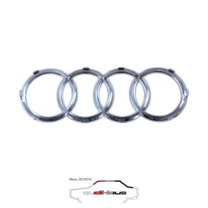 Audi Q5/FY Audi Ringe chrom NOS 80A853605C – Bild 2