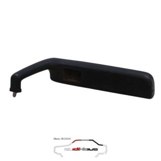 Audi 80/90/Coupé/Urquattro/Typ 81/85 Türgriff mit Aussparung für elektrische Spiegel links negro 811867171E