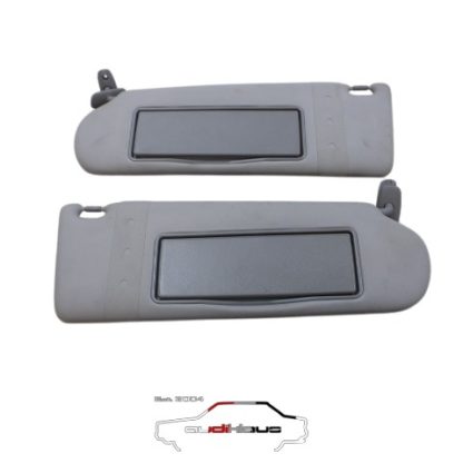 Audi 100/A6/C4 Sonneblenden-Set mit Beleuchtung grau 4A0/4A1/4A2857551/552B
