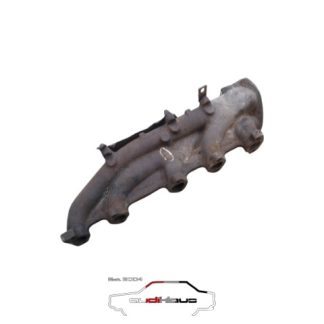 Audi 80/90/Coupé/Typ 81/85/B2/Vw Passat/Santana/32B 5-Zylinder Krümmer 3-Flutig B-Ware!