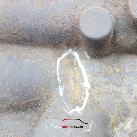 Audi 80/90/Coupé/Typ 81/85/B2/Vw Passat/Santana/32B 5-Zylinder Krümmer 3-Flutig B-Ware! – Bild 7