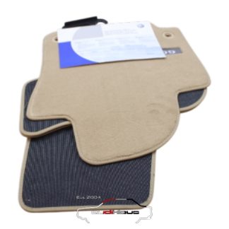 Vw Golf Plus Fußmatten-Set Stoff beige NOS 5M1061270P RYL