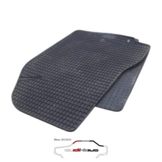 Vw Caddy/9K/Polo Classic Gummimatten links/rechts vorne schwarz NOS 9K1061492 04