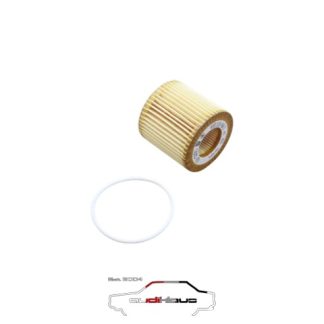 Vw Polo 9N/6R/Fox/5Z/Seat Ibiza/3/4/Toledo/4/Cordoba/2 Ölfiltereinsatz NOS 03D198819C